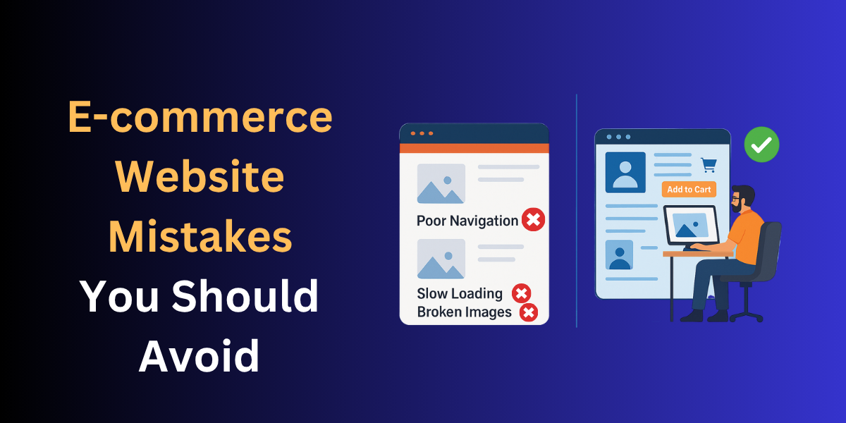 E-commerce Website Mistakes You Should Avoid